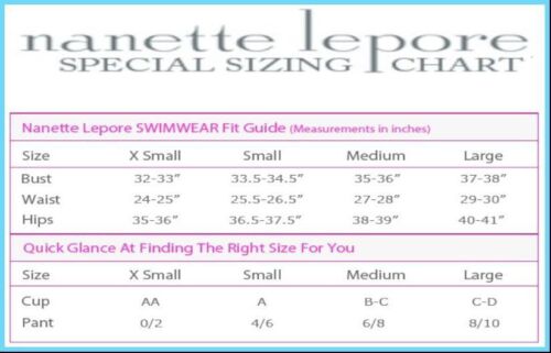 Nanette Lepore Size Chart