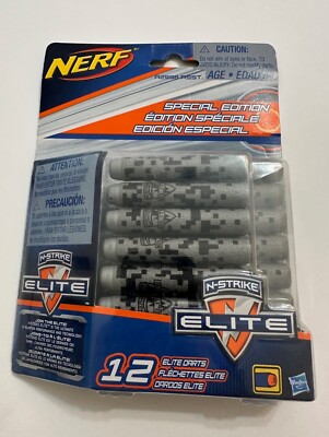 Nerf N-Strike Elite Gun Darts Special Edition | Hasbro | Pack of 12 | Ages 8+ 