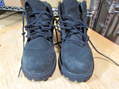 Timberland Premium 6 In Waterproof Boot Black Nubuck Toddler
