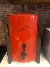 Vintage MCM Regal Coffee Percolator 10-30 Cup Coffee Pot Red 7530 Made in USA