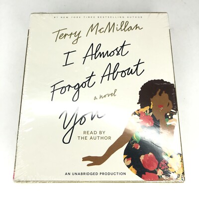 I Almost Forgot About You: A Novel Audio CD By Terry McMillan (9-Disc) Brand NEW