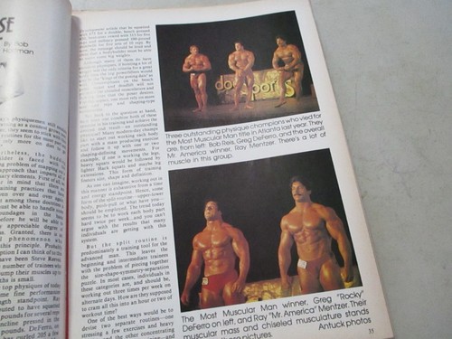 Muscular Development Magazine July / August 1980 - Marty Vranicar, Women's World - Picture 7 of 9