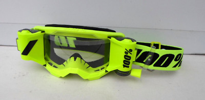 100% Strata 2 Brille mit Roll Off System mit 2 Rollen Schutz Film !!
