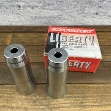 Odyssey Liberty BMX Pegs Old School BMX NOS Silver Steel Mid School Cone Barrel