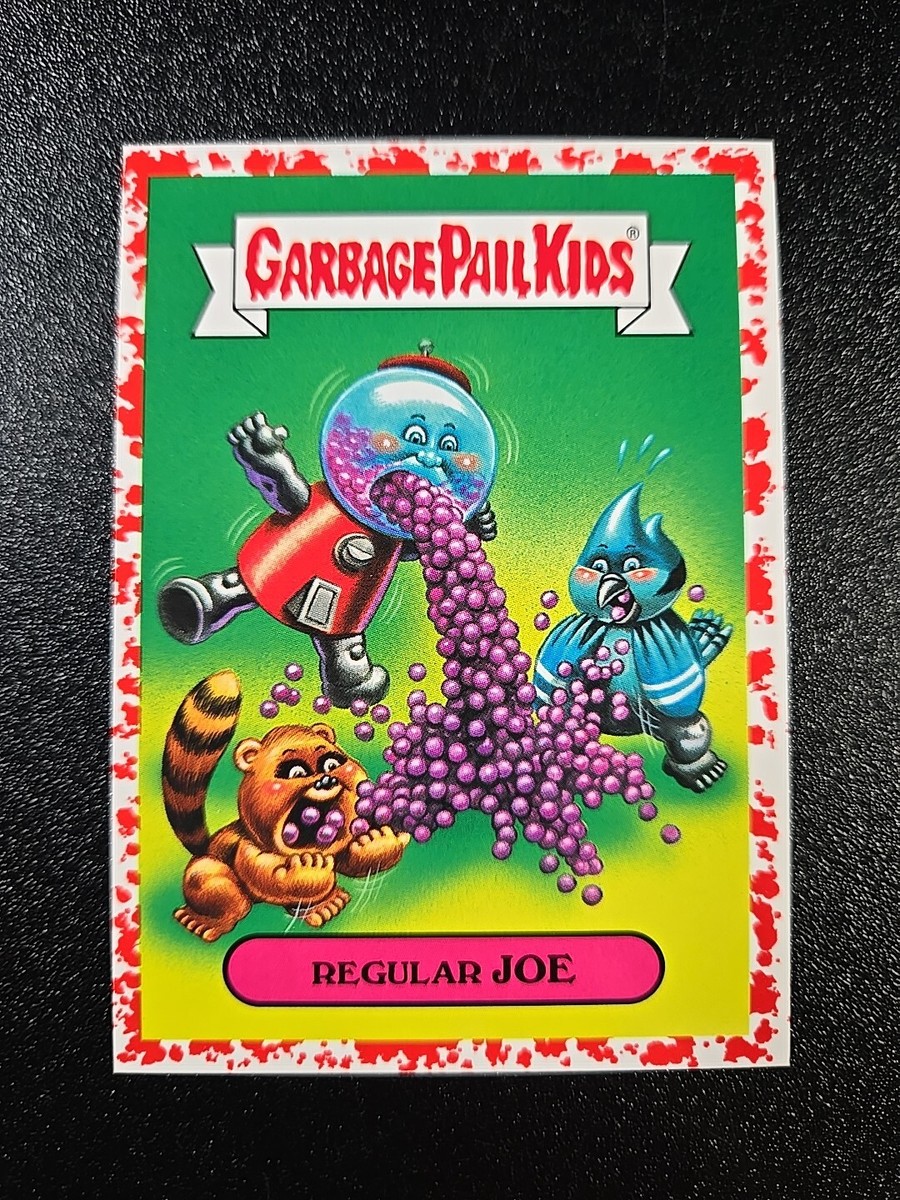 SP Red /75 Regular Show Mordecai Rigby Benson Spoof Garbage Pail