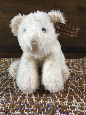 anna club plush the leather tag line dog