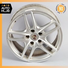 Porsche Cayenne 958 Hybrid S 8.5 X 19 19" Wheel Rim Silver 7P5601025A OEM