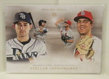 Brandon Lowe/Dakota Hudson 2020 Topps On Demand Dynamic Duals Stellar Sophomores