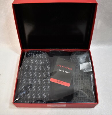 Intimo Underwear Boxer Shorts Size Small Men's 3 Pack New