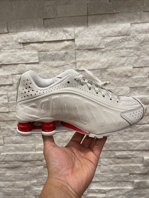 Nike Neymar Jr x Shox R4 Platinum Tint Running Shoes Men's Sz 5.5  BV1387-002 | eBay