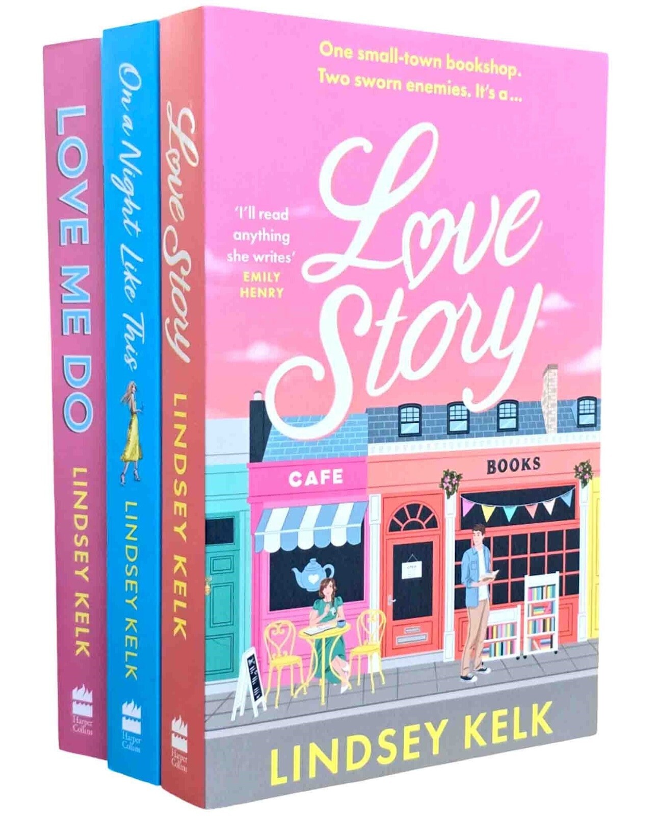 Lindsey Kelk's On a Night Like This,Love Me Do & Love Story 3 Books Set -  PB