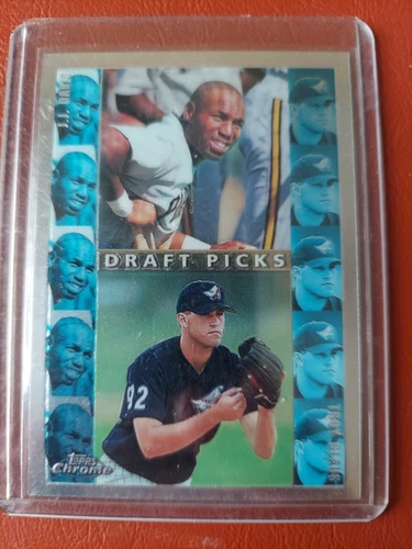 Davis Glaus 1998 Topps Chrome Rookie #492 Pirates Angels 