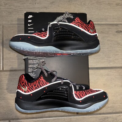 Nike Kevin Durant KD 16 Slim Reaper Black Silver Fire Red  display picture 3