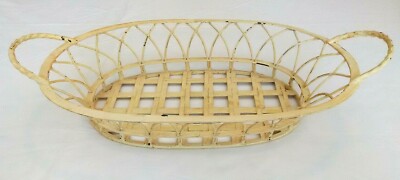 oval tobacco basket New Oval Metal Tobacco Basket - Rustic Farmhouse Style