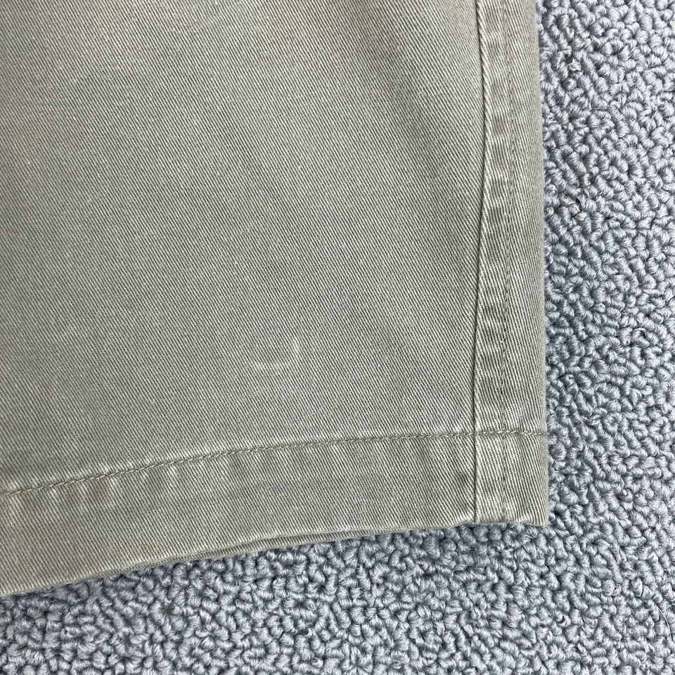 Cambridge Classics Mens Chino Shorts Size 38 Pleated Khaki Green 100% Cotton - Image 3 of 4