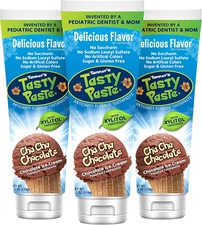Tanner'S Tasty Paste Cha Cha Chocolate - Anticavity Fluoride Children’S Toothpas