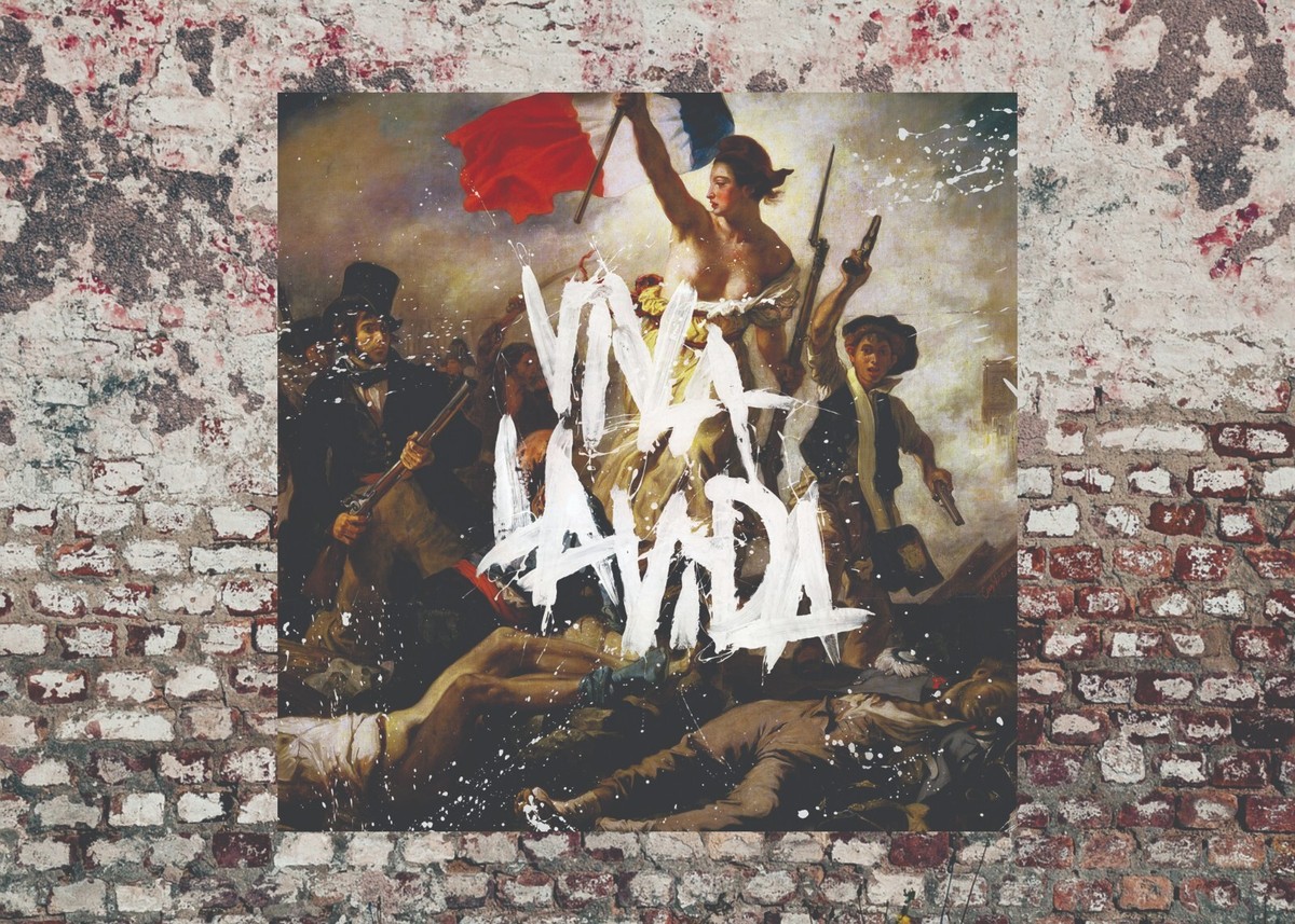 COLDPLAY VIVA LA VIDA ALBUM COVER POSTER/PRINT ART A215