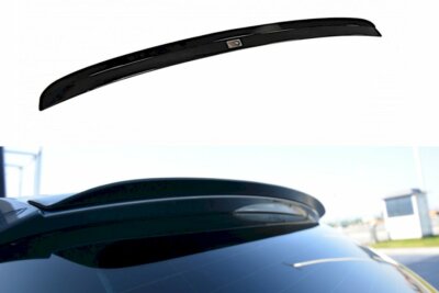 Spoiler Flügel Verlängerung Maxton Design Glanz Schwarz ABS für BMW 5 E61 M-Pack