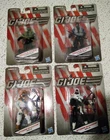 GI Joe Dollar General Storm Shadow/Snake Eyes VARIANT LOT of 4 Figures. NEW. MOC