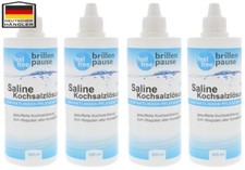1A Kochsalzlösung (4x 360ml) Saline Kontaktl...