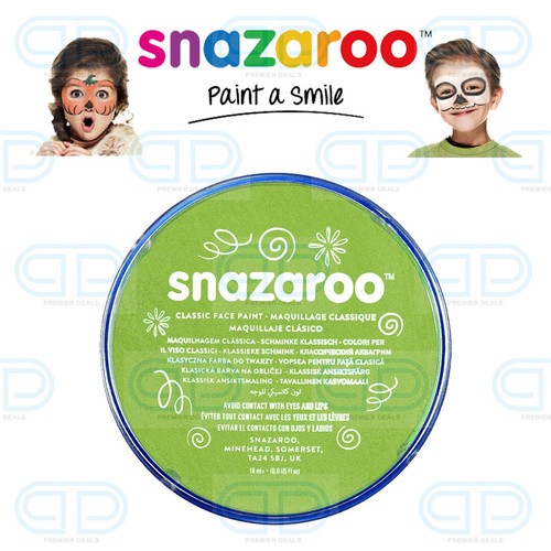 Snazaroo Face Paint & Body Make Up Many Colours Stage Fancy Dress Halloween 18ml - Picture 26 of 50