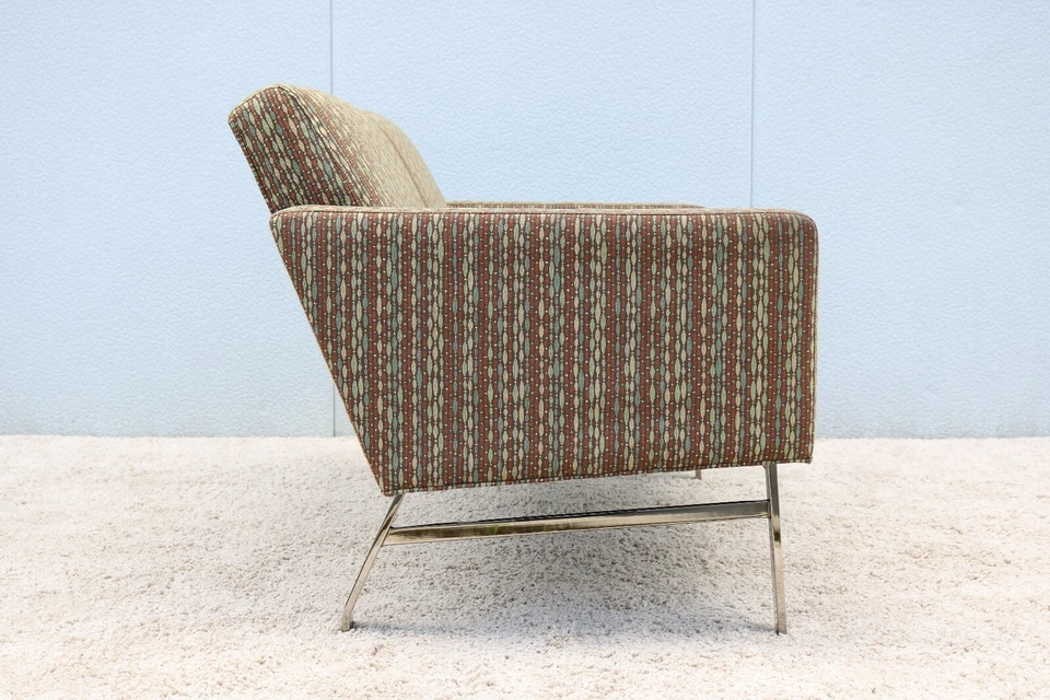 Sofá de 2 asientos Mid-Century estilo moderno Jack Cartwright Kelly Settee Lounge Foto 4 de 4