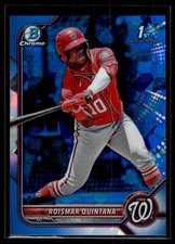 Roismar Quintana 2022 Bowman Chrome Sapphire Edition Card #BCP-83