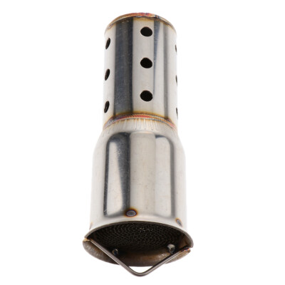 Auspuff Schalldämpferrohr Racing Scooter 51mm DB für   Flat Tip