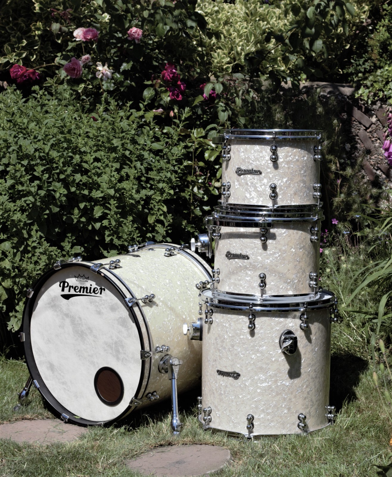 Premier GenX Elite series drum kit * RETRO* modded AMAZING unique