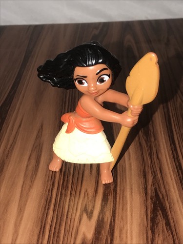 2021 Disney Princess Moana Mcdonalds happy meal toy No stand with oar | eBay