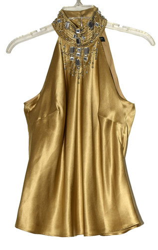 Top Sans Manches INC International Concepts - Imprimé Exotique, Perles, Taille XL