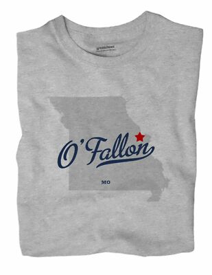 O'Fallon Missouri MO T-Shirt St. Louis MAP