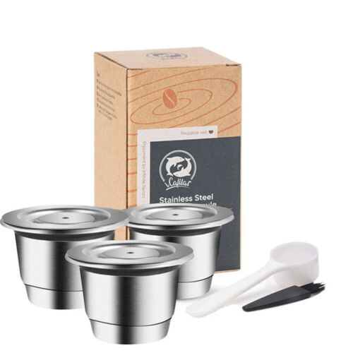 Stainless Steel Coffee Capsule Reusable Coffee Pod Coffeeware Accessories - Picture 27 of 48