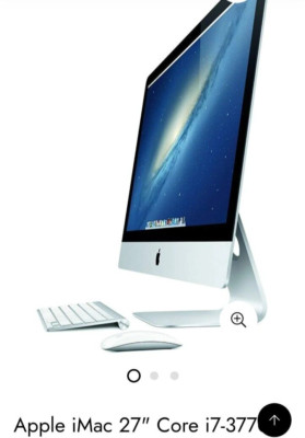 Apple iMac (1TB HDD, Intel Core i5 7th Gen., 3.00 GHz, 8GB) Silver - MNDY2LL/A