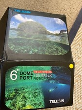 Telesin 6  dome port for GoPro water photography