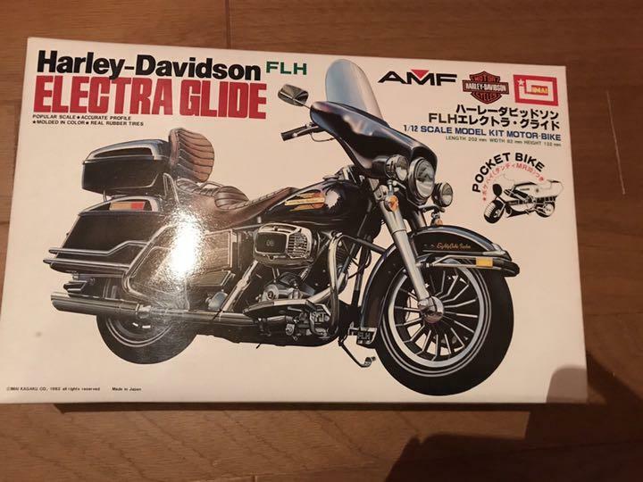 IMAI Harley Davidson FLH ELECTRA GLIDE 1/12 Model Kit #11391 IMAI Harley Davidson FLH ELECTRA GLIDE 1/12 Model Kit #11391