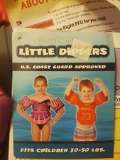 Full Throttle Little Dippers Cheerleader Children's Life Vest 104400-600-001-18