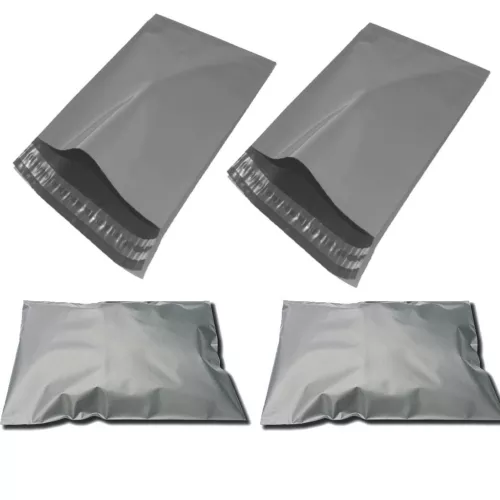 mailing bags grey strong parcel postage plastic post poly mailer self seal bags image 5