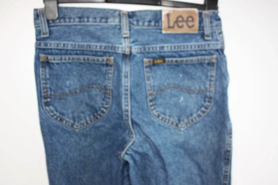 Vintage Lee blue jeans trousers W 32 L 34 revival - Image 3 of 4