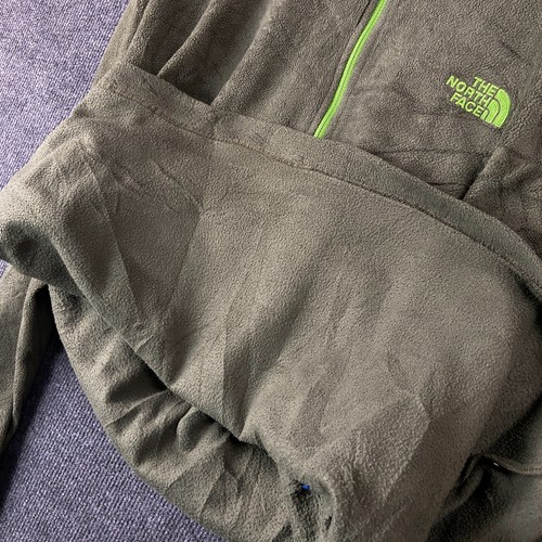 The North Face Mens Jacket XL Green Mock Neck Long Sleeve 1/4 Zip Fleece Winter - Picture 7 of 17