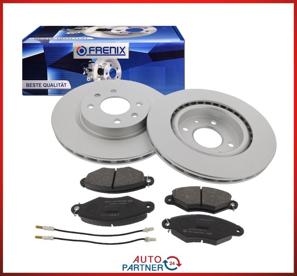 Bremsscheiben 259Mm + BelÄGe Vorne FüR Renault Kangoo + FüR Nissan Kubistar-image