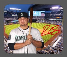 Dan Vogelbach Seattle Mariners Facsimile Autographed Mouse Pad Item#7332 