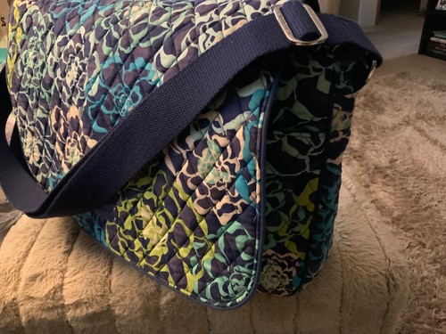 Vera Bradley messenger bag multi uses in beautiful condition with shoulder strap - Afbeelding 5 van 10