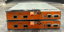 LOT OF 2 Dell EqualLogic E09M002 Control Module 14 Controller E09M-Used