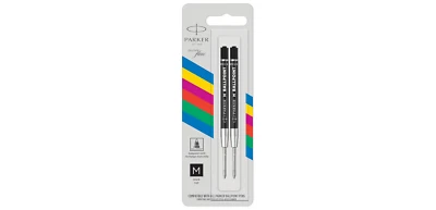 PARKER Recharge pour stylo à bille QUINKflow ECO, M, noir