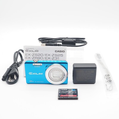 CASIO EXILIM EX-ZS25 compact digital camera [NEAR MINT] FREE