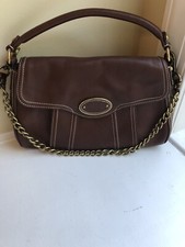 ❤️ Nwt $139 Elegant Talbots Brown Soft Leather Purse Shoulder Cross By Handbag