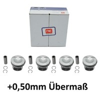 Kolben Set 83,01Mm +0,50Mm ÜBermaß FüR VW 2.0 Tfsi Ccza 130050005121