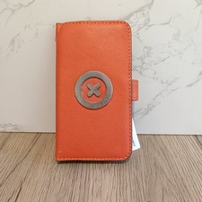 Mimco Orange iPhone 6 Flip Case  Gold Hardware BNWT RRP $130 