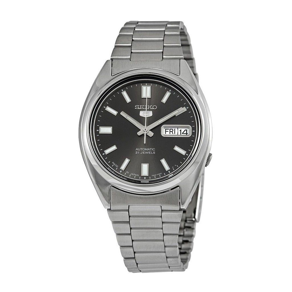 Seiko 5 Automatic Japan Made Black Dial SNXS79J1 Men's Watch